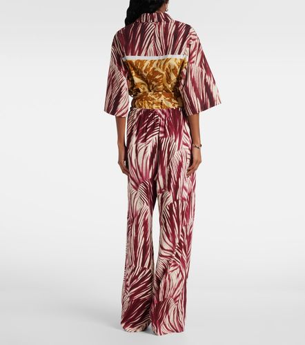 Weite Hose aus Crêpe - Dries Van Noten - Modalova
