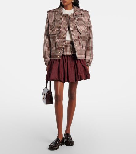 Patou Checked virgin wool jacket - Patou - Modalova