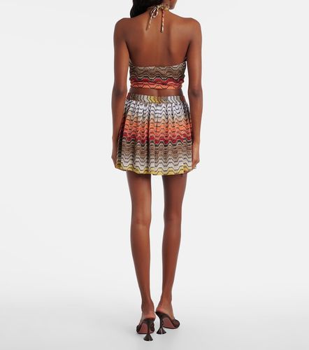 Missoni Wave lame miniskirt - Missoni - Modalova