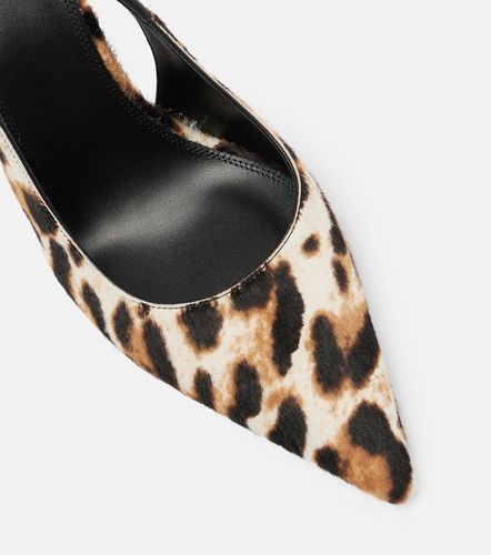 Lidia 105 calf hair slingback pumps - Paris Texas - Modalova
