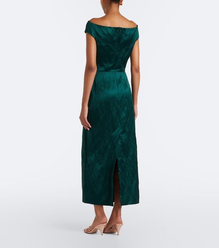 Erdem Abito da cocktail in raso - Erdem - Modalova