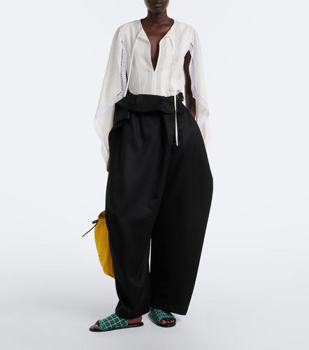 JW Anderson Draped cotton top - JW Anderson - Modalova