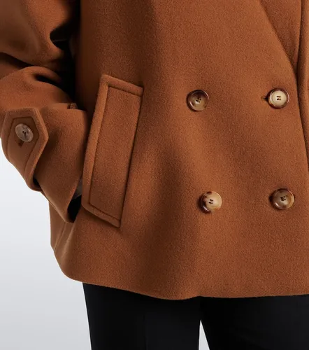Chloe Oversized wool-blend peacoat - Chloe - Modalova