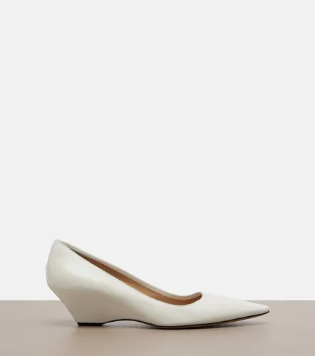 The Row Liisa leather wedges - The Row - Modalova