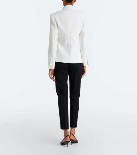 Pantalones slim cropped en mezcla de lana - Max Mara - Modalova