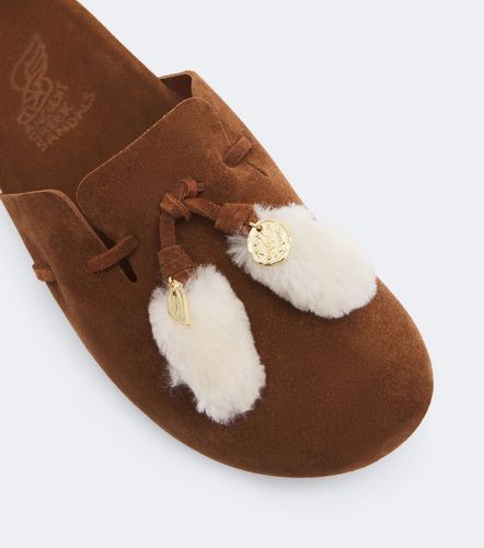 Mules Lasi de ante con borrego - Ancient Greek Sandals - Modalova
