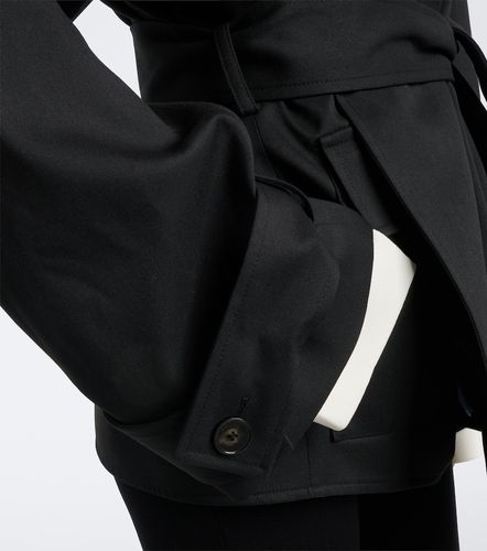 Tavea belted double-breasted jacket - The Frankie Shop - Modalova