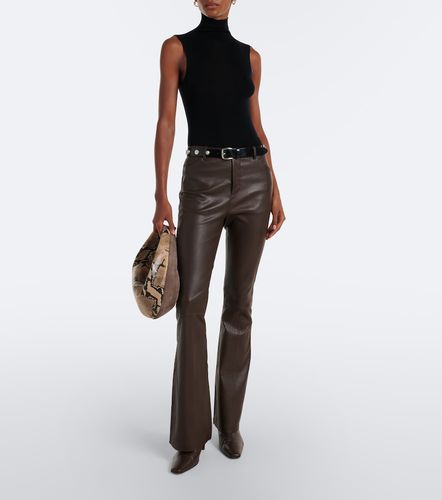 Vince Leather flared pants - Vince - Modalova