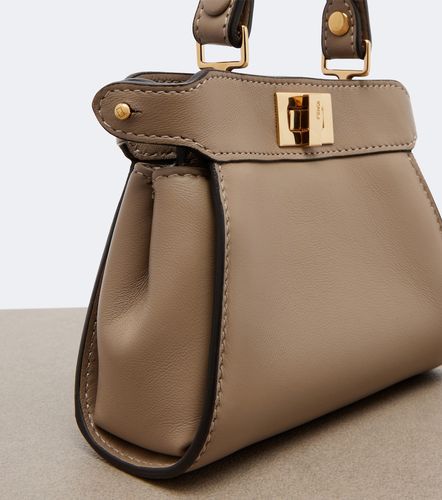 PeekabooÂ® Nano leather top-handle bag - Fendi - Modalova