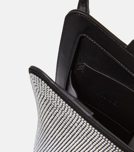 Borsa a spalla Sunset con cristalli - The Attico - Modalova
