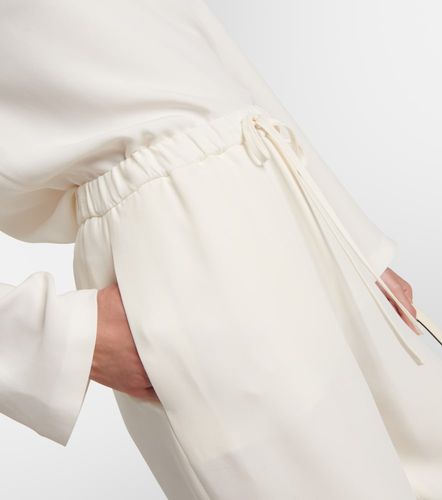 Pantaloni Cady Couture a gamba larga e vita alta - Valentino Garavani - Modalova