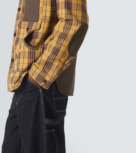 Checked cotton flannel jacket - Junya Watanabe - Modalova