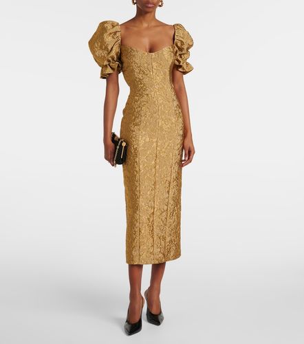 Abito midi Farrah in broccato - Markarian - Modalova