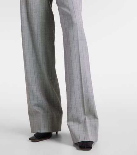 Striped wool wide-leg pants - Stella McCartney - Modalova
