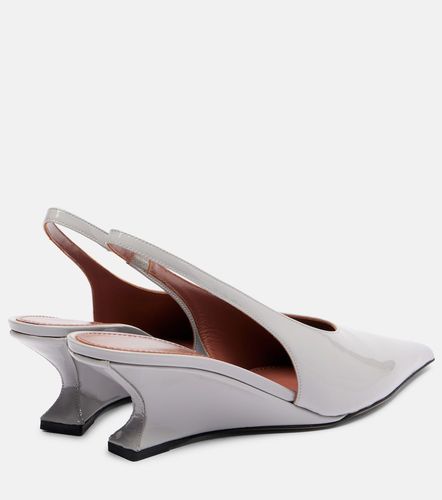 Nina 50 patent leather slingback pumps - Paris Texas - Modalova