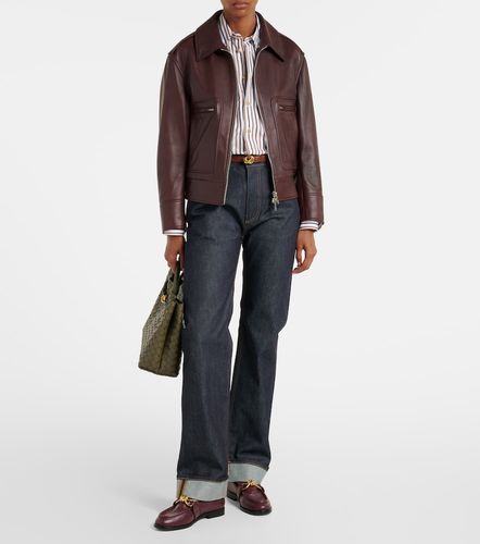 Jeans regular a vita media - Bottega Veneta - Modalova
