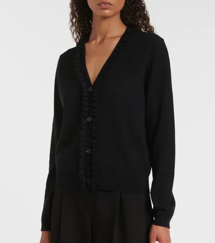 Ruffled wool and cashmere cardigan - Jardin des Orangers - Modalova