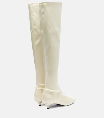 Toteme Satin knee-high boots - Toteme - Modalova
