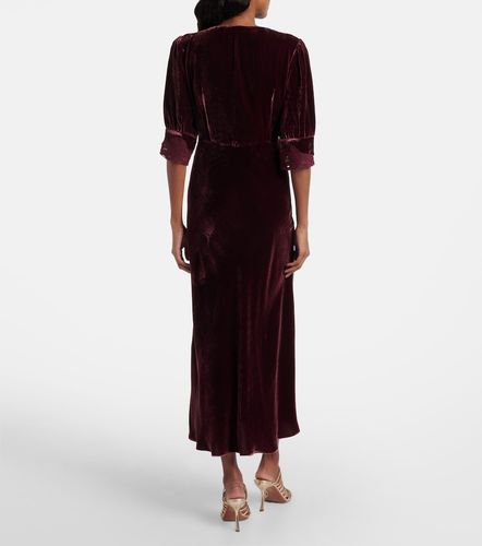 Midikleid Simone aus Samt mit Spitze - Rixo - Modalova