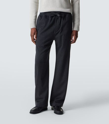 Pantalones rectos de cachemir - Saman Amel - Modalova