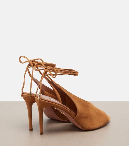 Pumps slingback Lais in suede - Aquazzura - Modalova