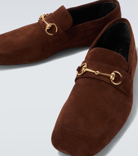 Mocassini Ragazzo Horsebit in suede - Gucci - Modalova