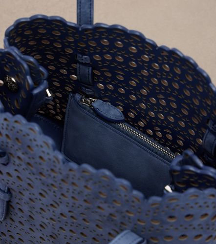 Mina 20 Medium leather top-handle bag - Alaia - Modalova