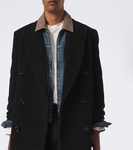 Frame Corduroy-trimmed denim jacket - Frame - Modalova