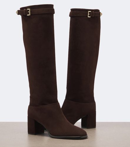 Prada Suede knee-high boots - Prada - Modalova