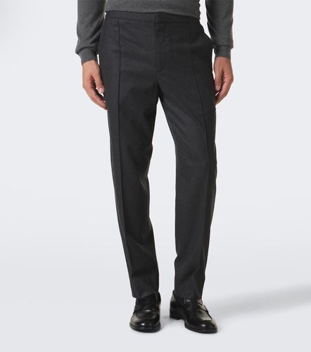 Pantaloni regular in lana, seta e cashmere - Zegna - Modalova