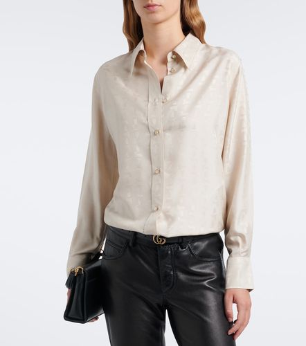 Gucci Camisa de jacquard de seda - Gucci - Modalova