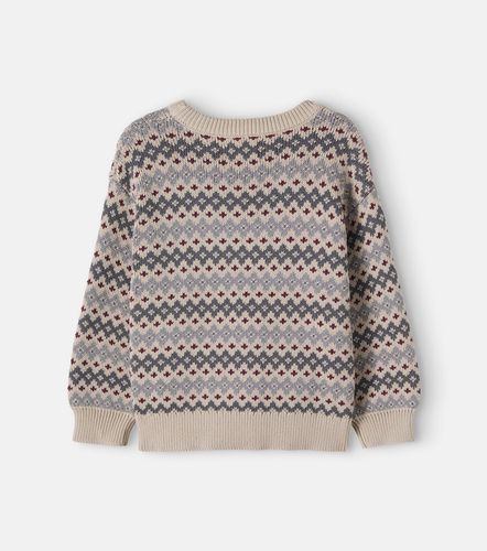 Jersey Harlow de jacquard de algodón - Wheat - Modalova
