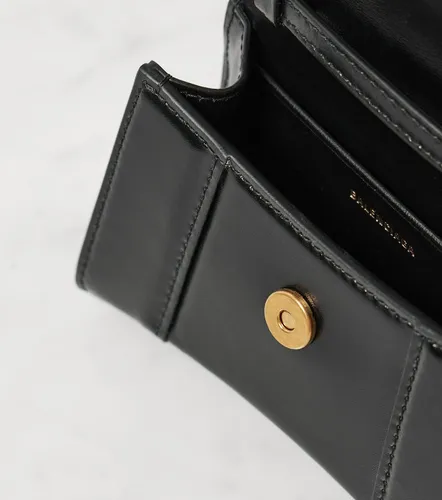 Hourglass Mini leather top-handle bag - Balenciaga - Modalova