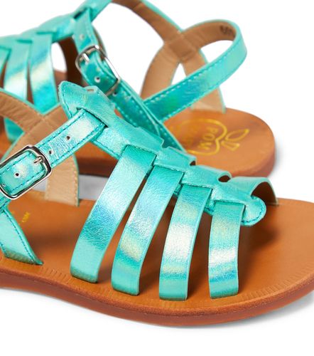 Sandalias Plagette Strap de piel - Pom d'Api - Modalova
