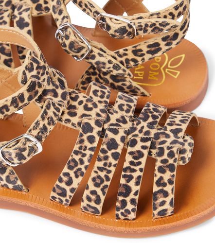 Sandalias Plagette Gladiator estampadas - Pom d'Api - Modalova