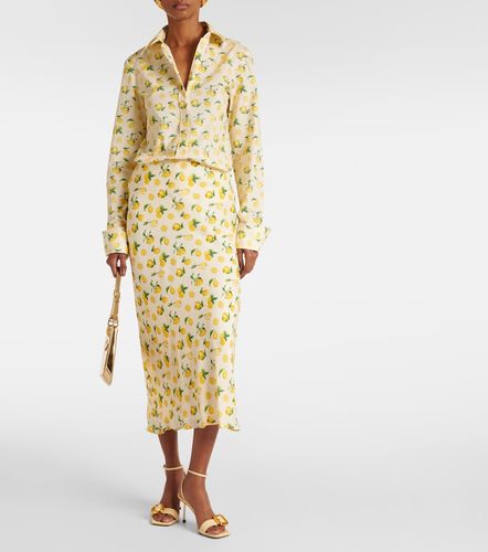 Camicia Riva in cotone con stampa - Sportmax - Modalova