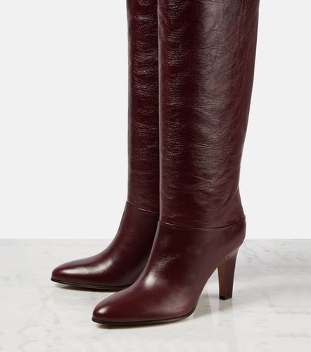 Eve 85 leather over-the-knee boots - Chloe - Modalova