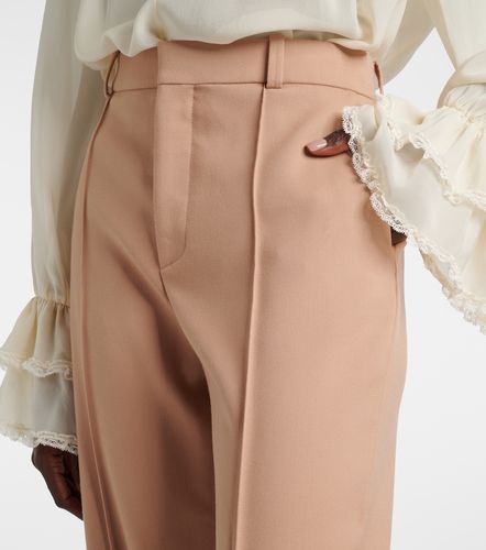Chloe High-rise wool straight pants - Chloe - Modalova