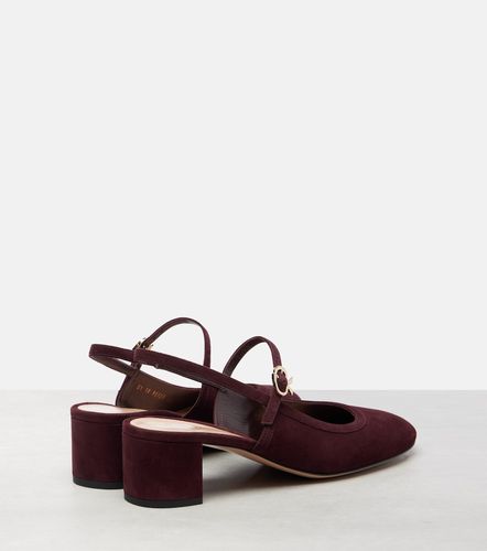 Slingback-Pumps 45 aus Veloursleder - Gianvito Rossi - Modalova