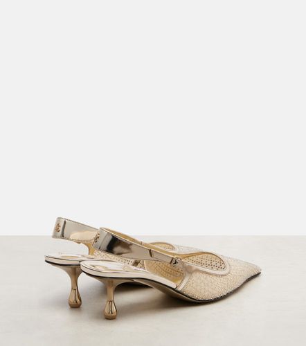 Amel 50 embellished mesh slingback pumps - Jimmy Choo - Modalova