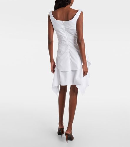 McQueen Minikleid aus Baumwolle - McQueen - Modalova