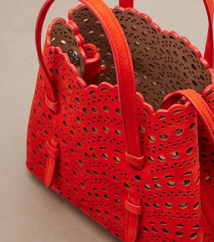 Mina 20 Vienne leather top-handle bag - Alaia - Modalova