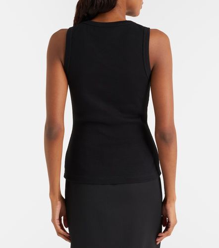 McQueen Logo ribbed-knit tank top - McQueen - Modalova