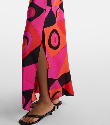 Vestido de fiesta Occhi de sarga de seda - Pucci - Modalova
