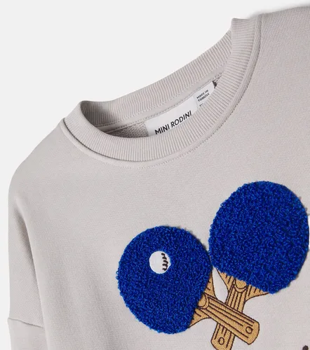 Sudadera de jersey de algodón bordada - Mini Rodini - Modalova