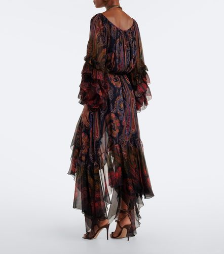 Etro Robe aus Seidenchiffon - Etro - Modalova