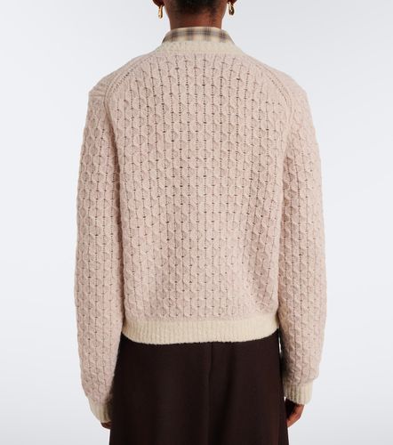 Wool and alpaca-blend cardigan - Moncler - Modalova