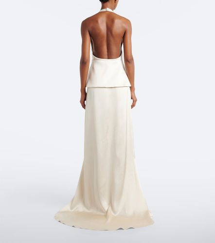 Róhe Sposa – Abito lungo in satin con baschina - Rohe - Modalova
