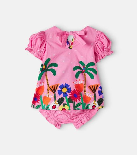 Fábula Bebé - Set de top y bloomers de algodón estampado - Fabula - Modalova