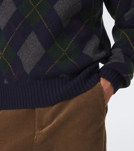 Argyle wool and mohair polo sweater - Polo Ralph Lauren - Modalova